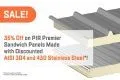 PH Insulation Launches Special Offer on PIR Premier Sandwich Panels Made with Discounted Stainless Steel 